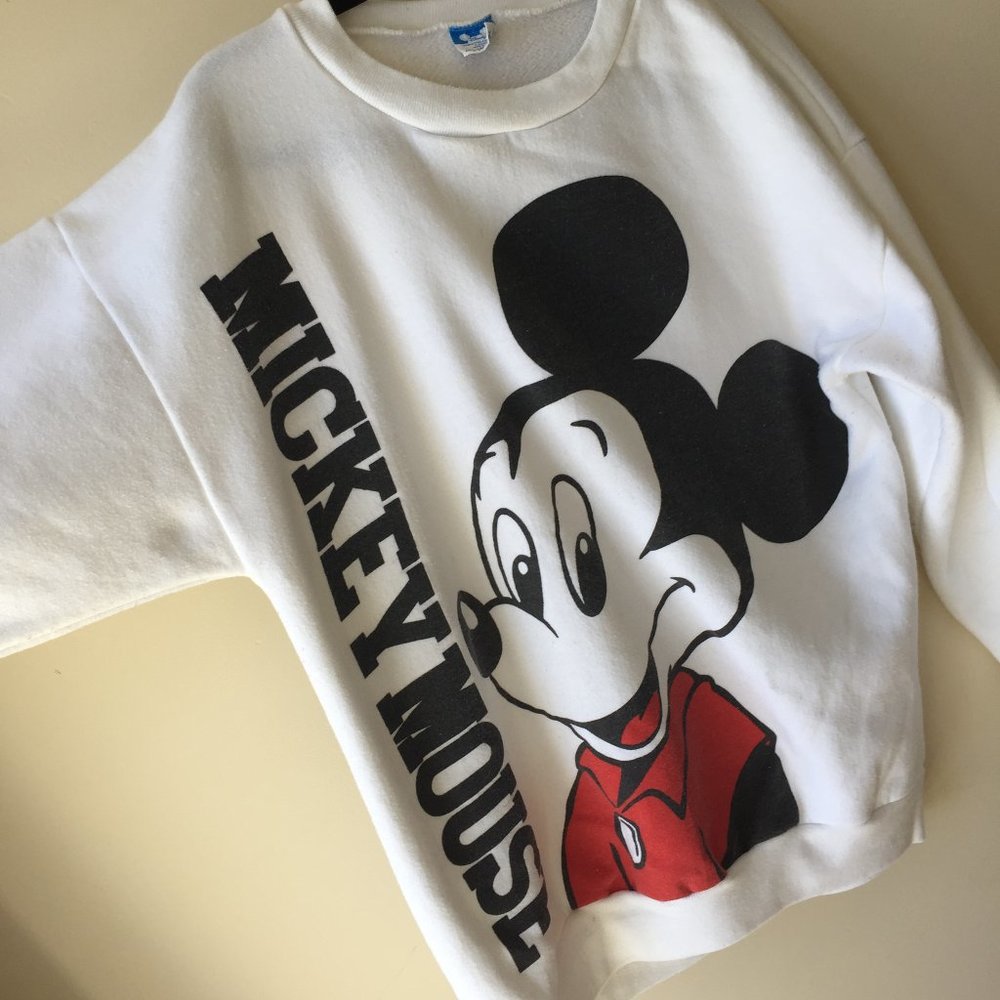 SWAPPED Vintage Mickey Mouse Sweatshirt - Picture 4 of 10